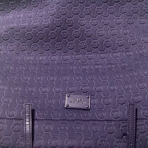 Michael Kors purple tote